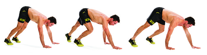 How to do bear crawls
