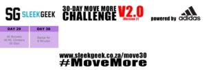 Sleekgeek 30-Day Move More Challenge Version 2.0 Week 4